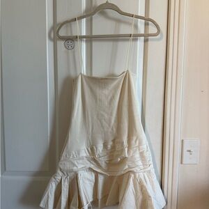 Zara Cream Mini Dress